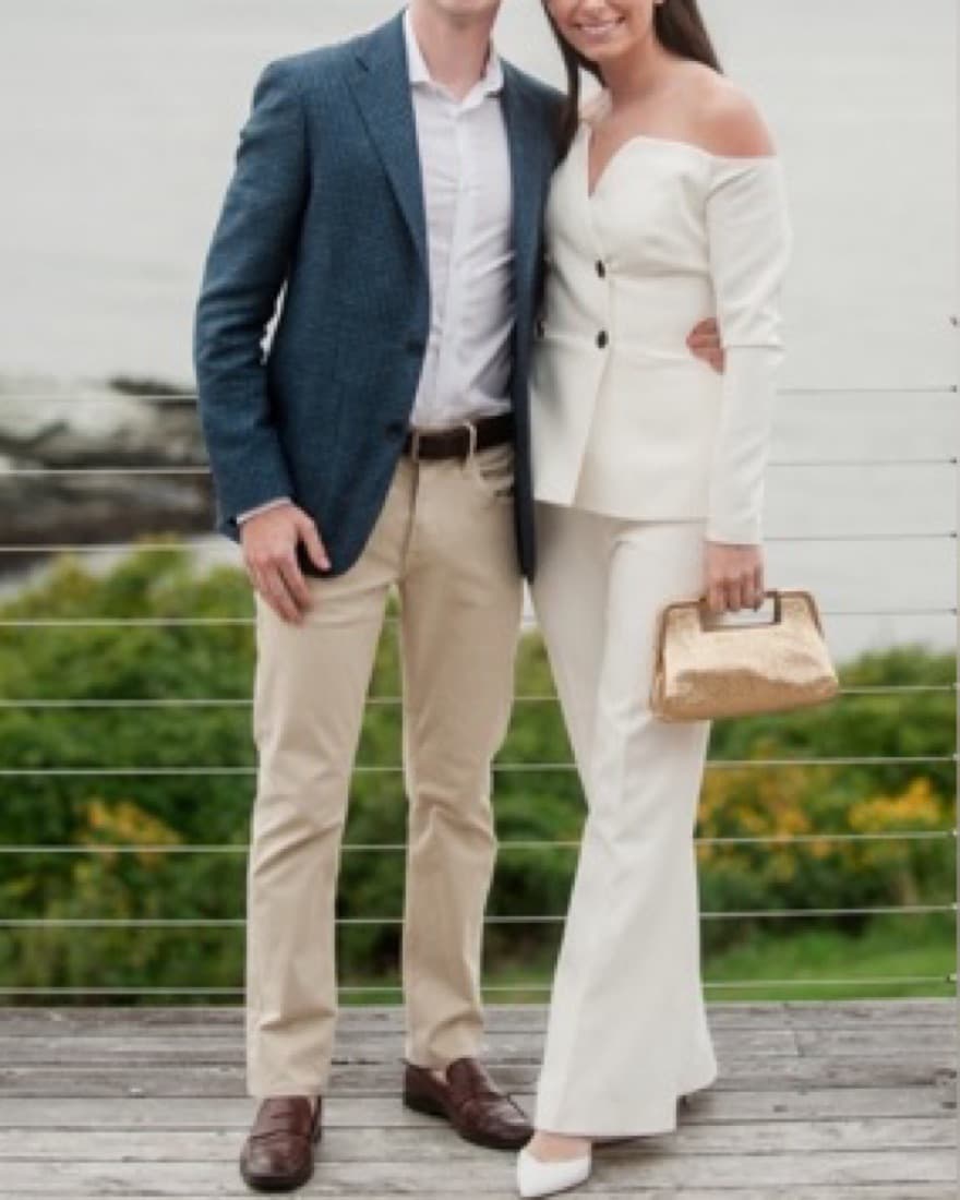 Safiyaa Ivory Pant Suit - Image 1