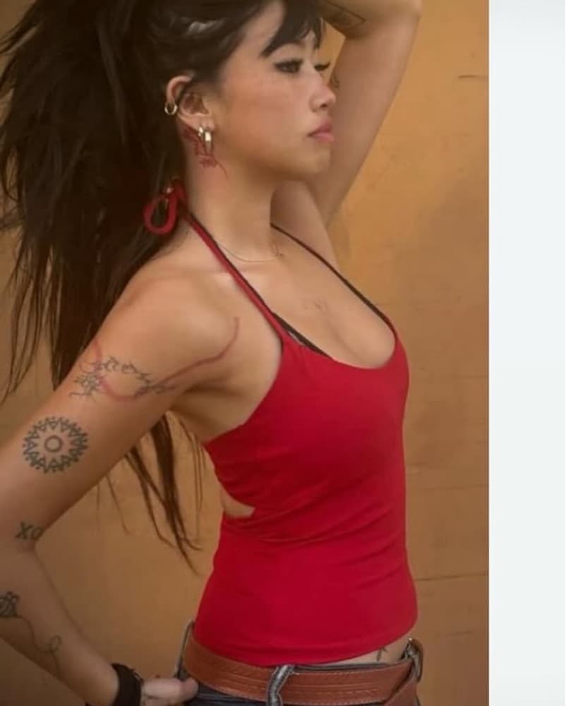 Red Snatch Halter  - Image 1