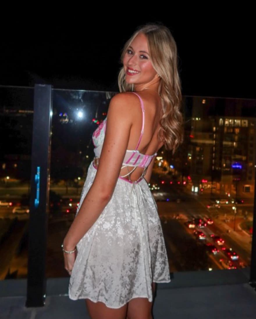 For Love and Lemons Mini Slip Dress - Image 2