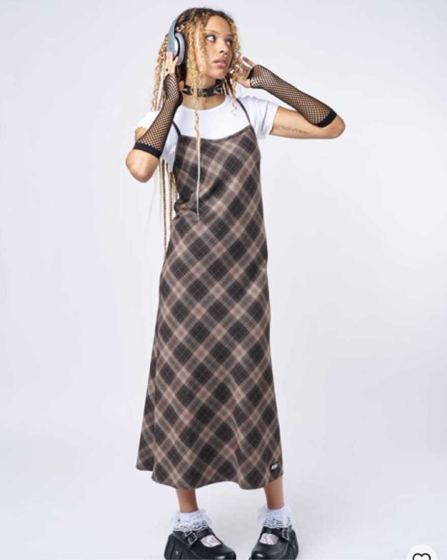 Minga Plaid Dress - Image 2