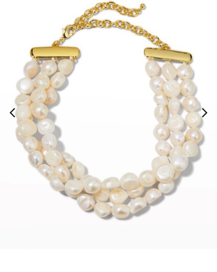 Cult Gaia Pearl Choker - Image 2