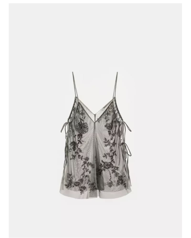 Zara Embellised Top Snd Pant Set - Image 4