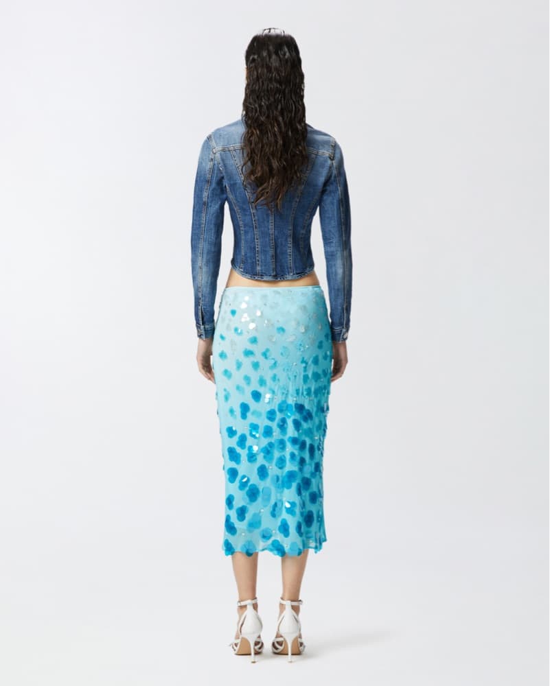 Pinko Blue Sequin Set - Image 3