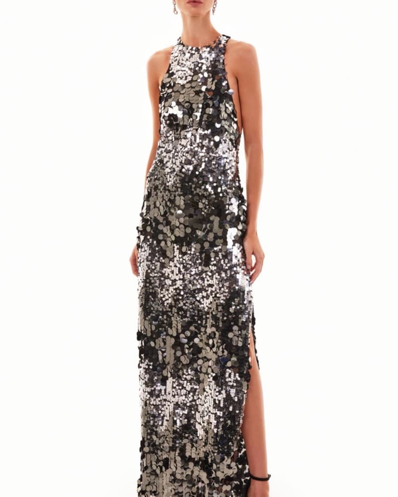Milla Dazzling Sequin Maxi Dress - Image 1
