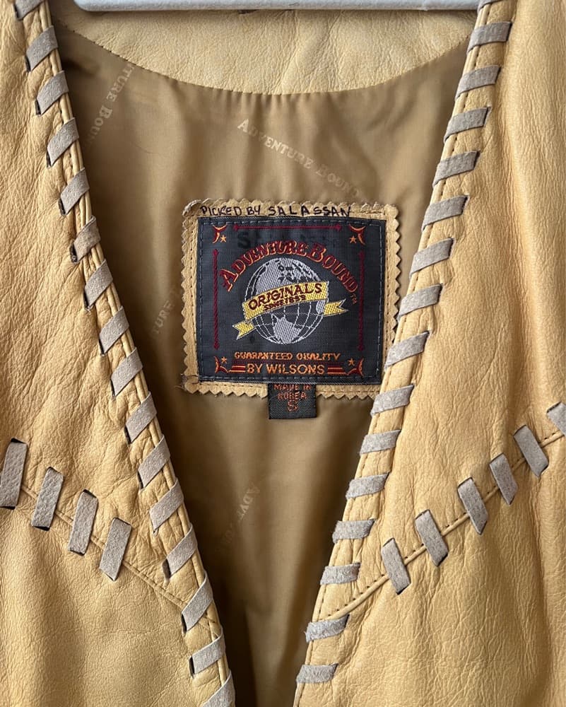 Vintage Wilsons Leather Jacket - Image 2