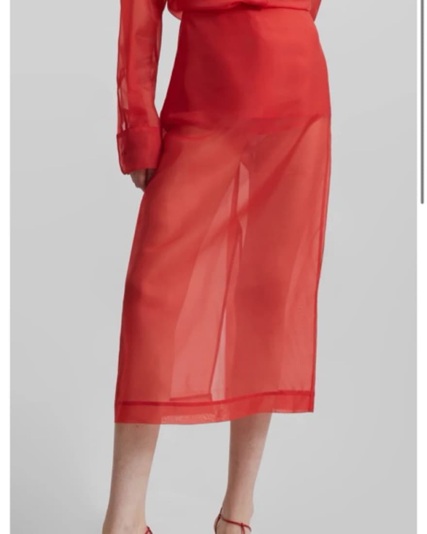 Frankie Shop Peri Sheer Skirt  - Image 2