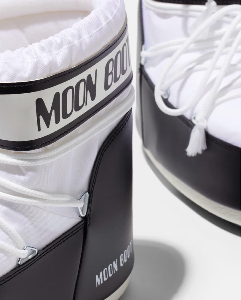 Moon Boots Low Icon White Black  - Image 4