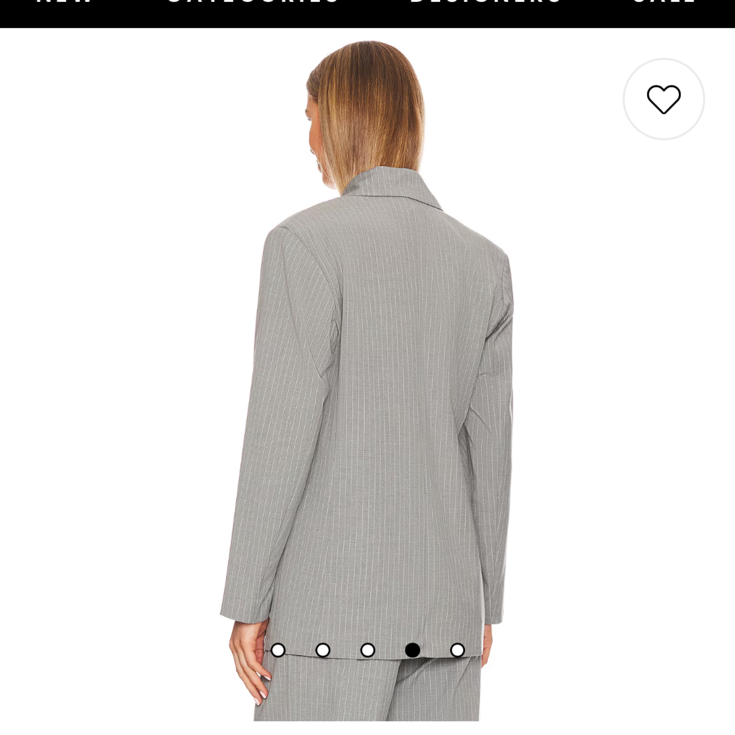 Bardot Pinstripe Blazer - Image 3