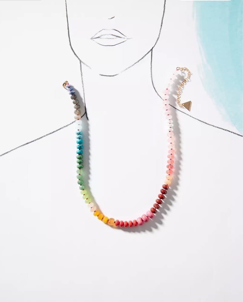 Rainbow Stone Necklace - Image 2
