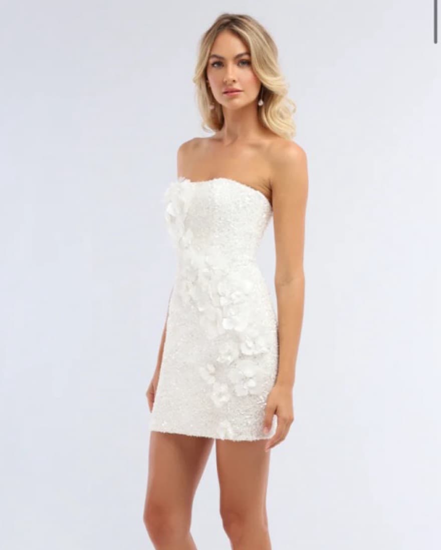 Helsi Sandra Strapless Sequin Mini Dress - Image 2