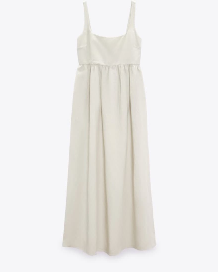 Zara Linen Dress - Image 3