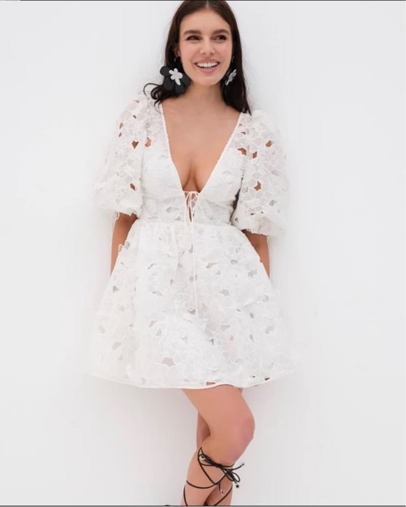 For Love And Lemons Leighton Mini Dress - Image 1