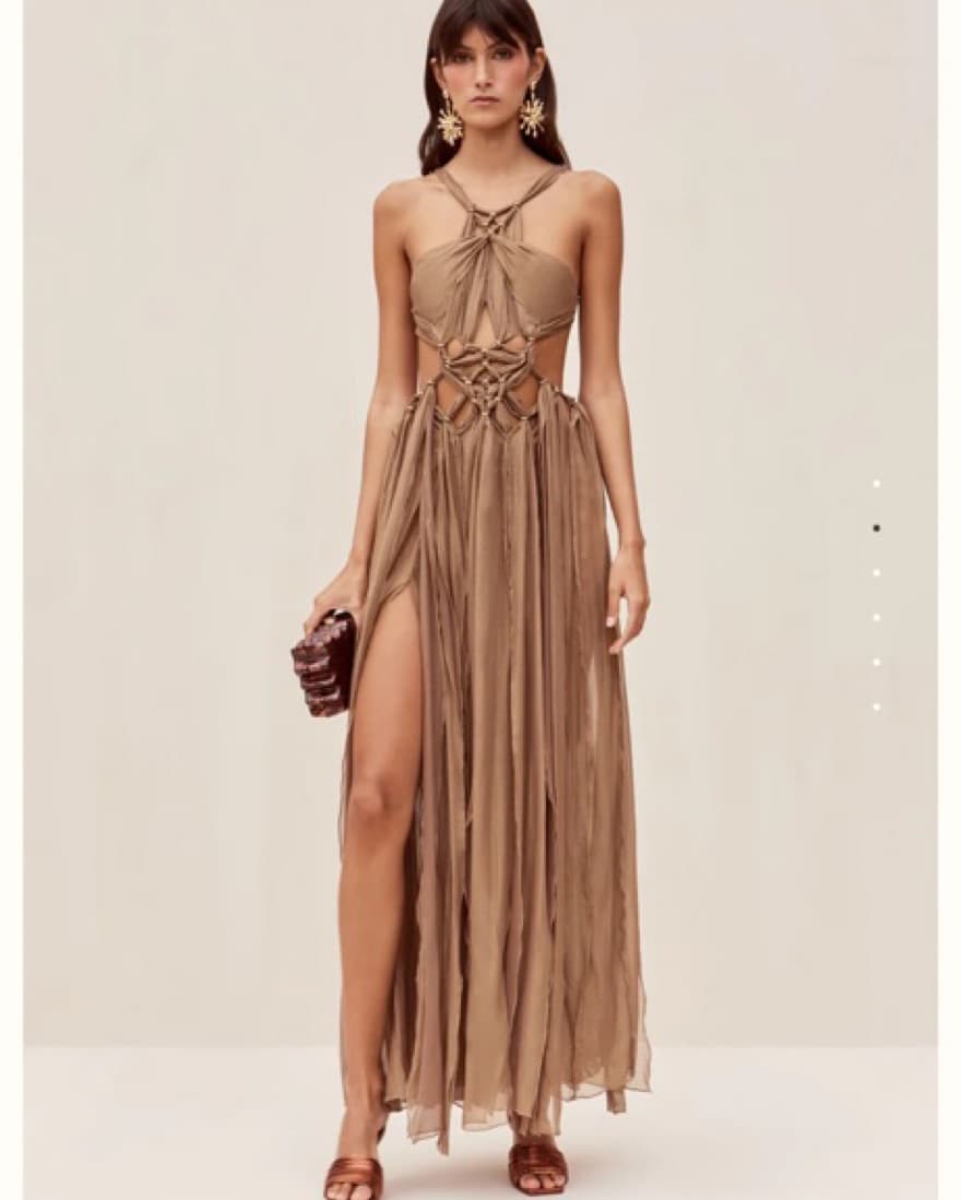 Cult Gaia Alexa Halter Dress - Image 3