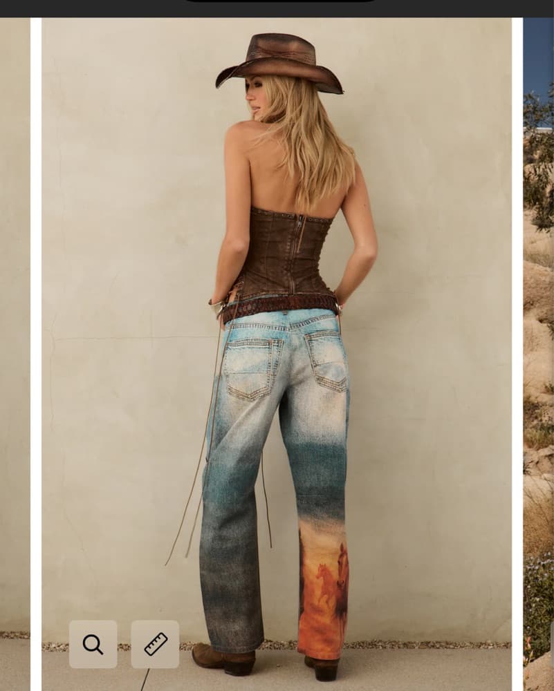 Horse Western Barrel Race Jeans  - Image 5