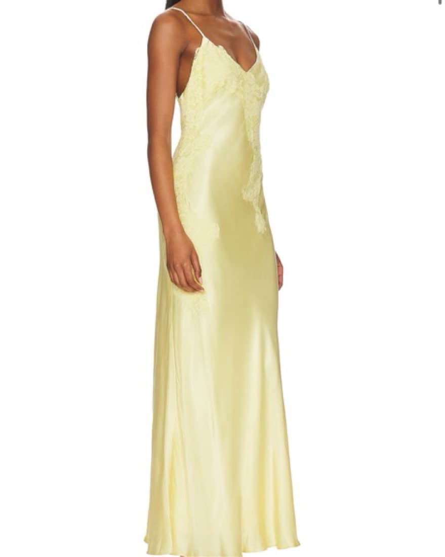 Avoco Lace Detail Midi Dress - Image 1