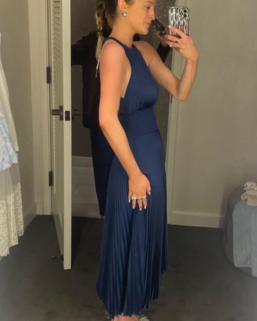 A.L.C. Renzo Dress Navy - Image 2