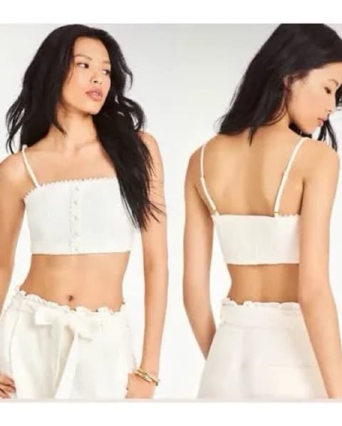 LOVE SHACK FANCY White Short Set - Image 5