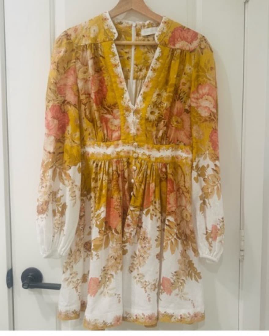 Yellow/Orange Floral Zimmermann - Image 3