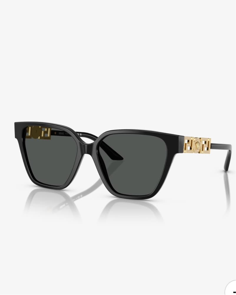 Chic Versace Sunglasses with Gold Accents - Image 1