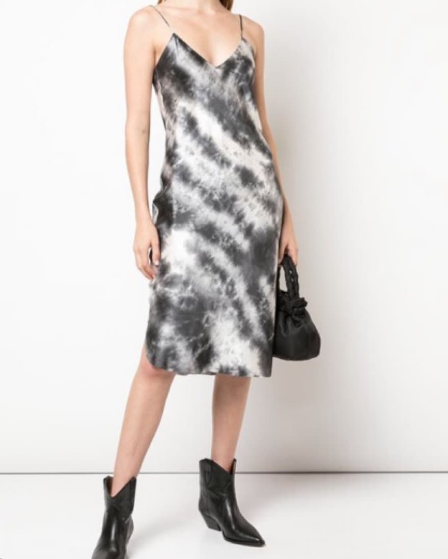 Nili Lotan tie-dye silk midi dress - Image 3