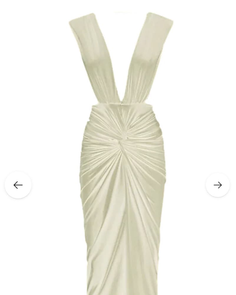 Baobab - Chic Pleated Maxi Dress - Image 2