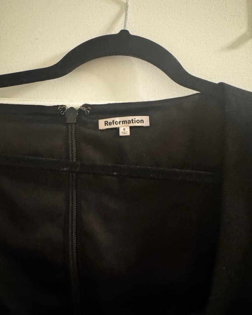 Reformation Black Edit Top - Image 5
