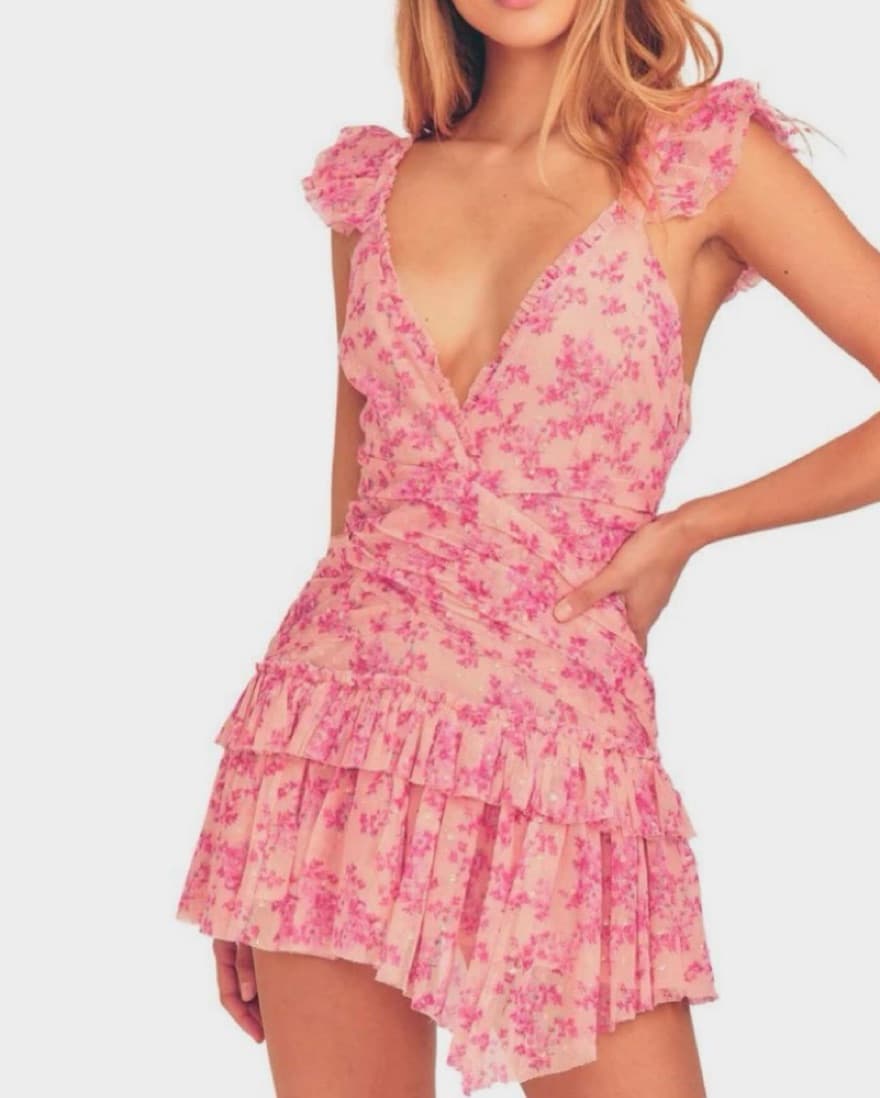 LoveShackFancy Roey Dress - Image 1
