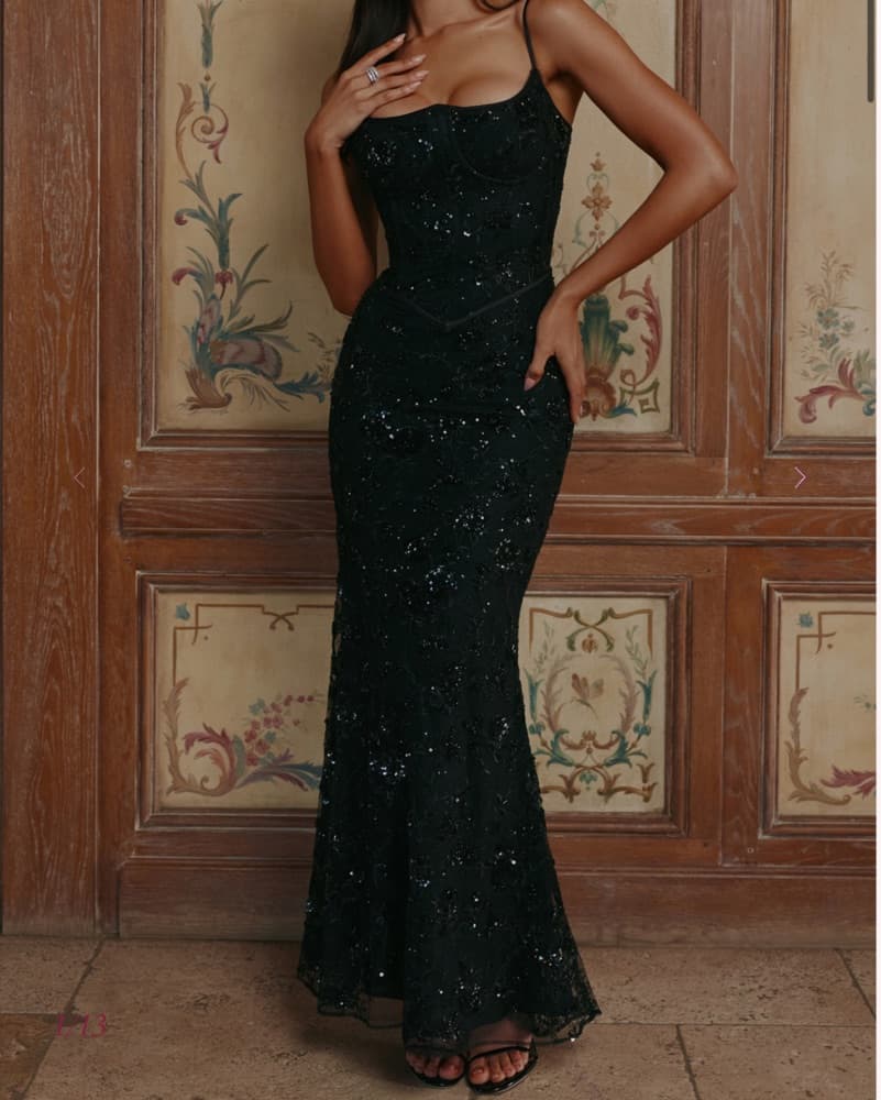 House Of Cb Naima Corset Gown - Image 1