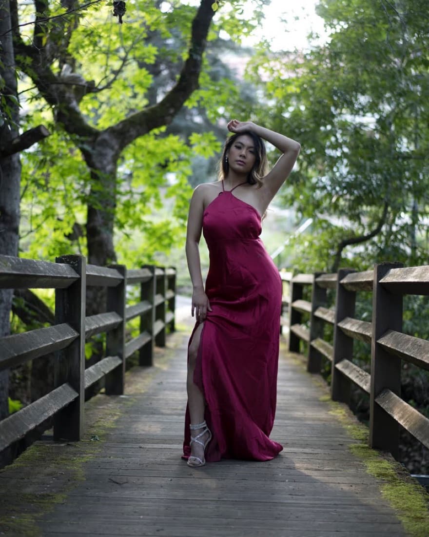 Red Formal Dress - Image 3