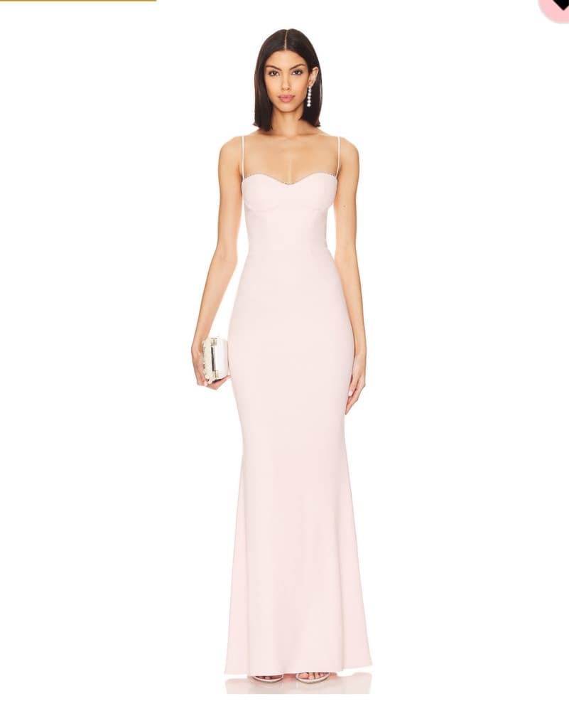 Elegant Satin Midi Dress - Image 1