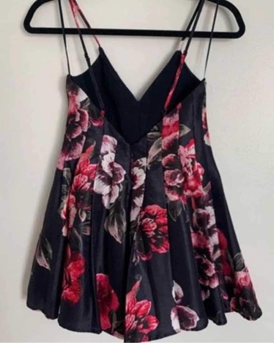Keepsake Black Floral Romper - Image 4