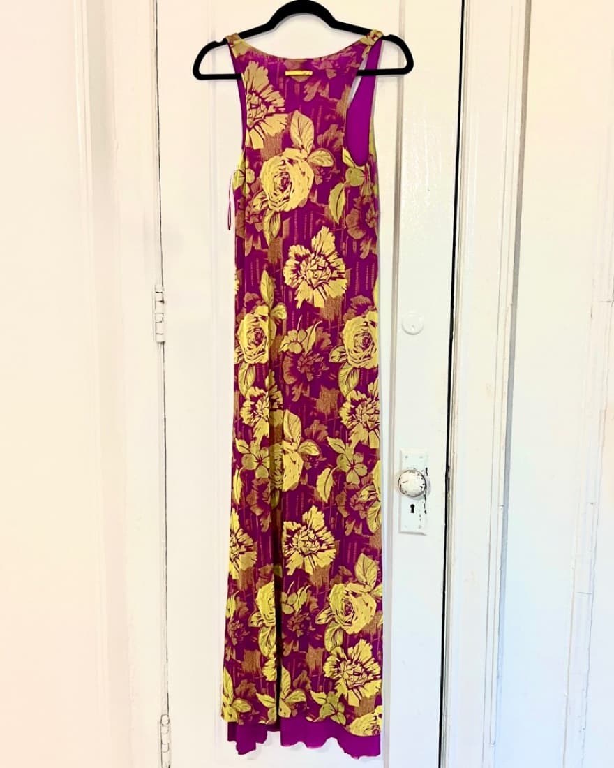 Jean Paul Gaultier Floral Mesh Dress - Image 3