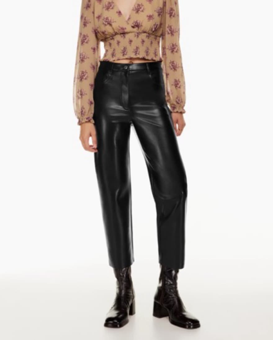 Aritzia Wilfred Melina Leather Pants - Image 1