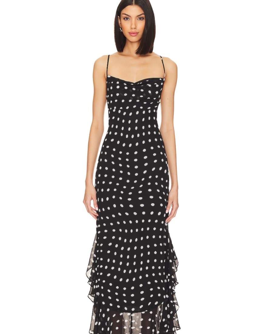 LPA Giulia Maxi Dress & Scarf  - Image 3