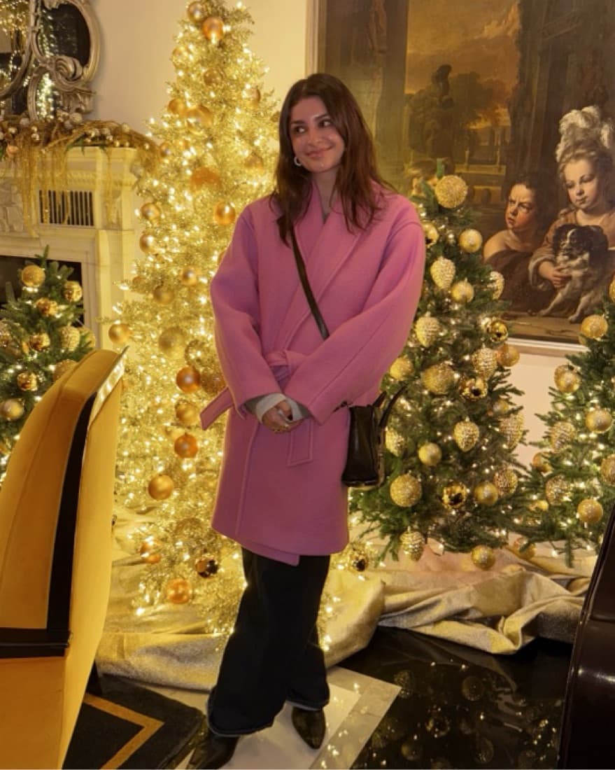 American Vintage pink wool jacket  - Image 1