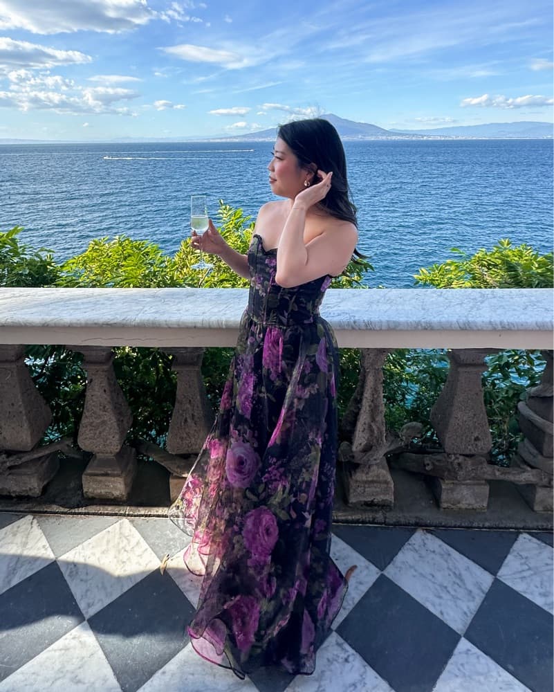 Lulus Hadley Floral Print Strapless Gown - Image 2