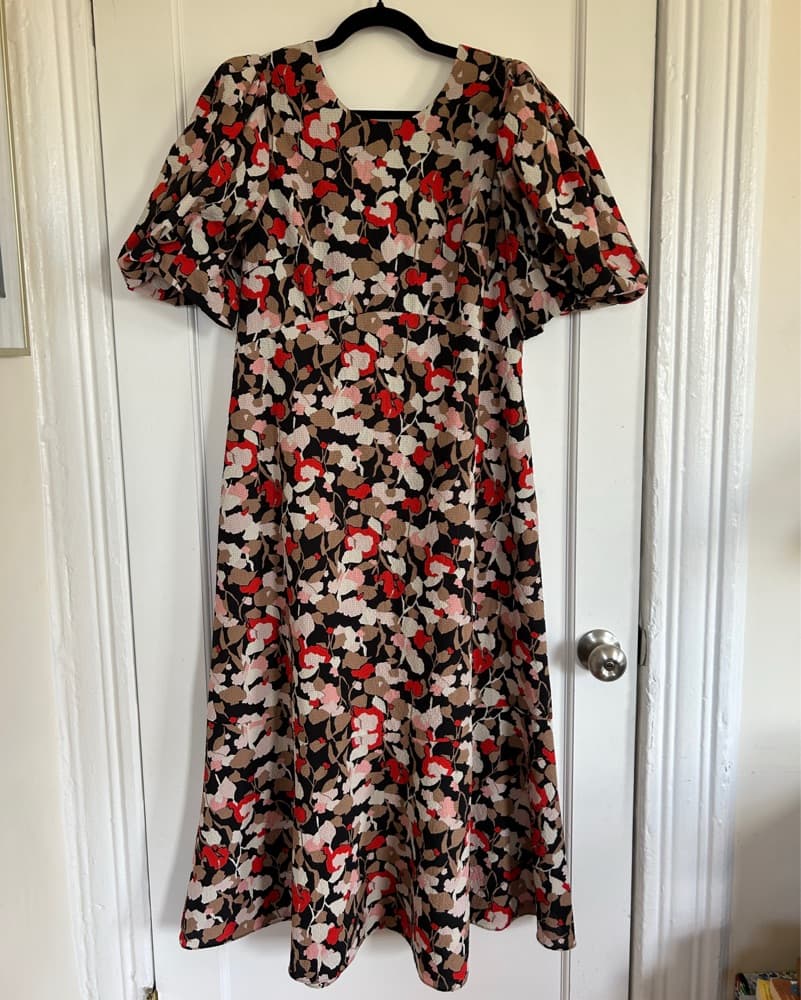 Ted Baker Helgi floral-print seersucker  - Image 5