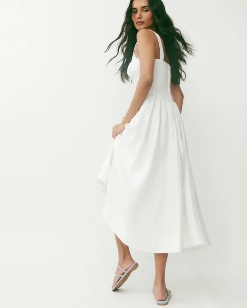 REFORMATION Maxi Linen Dress 2 - Image 2