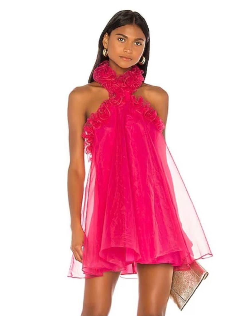 Lovers And friends Pink Halter Mini  - Image 1