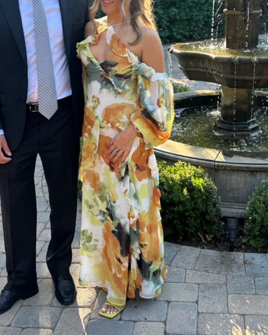 Vibrant Multicolor Maxi Dress - Image 4