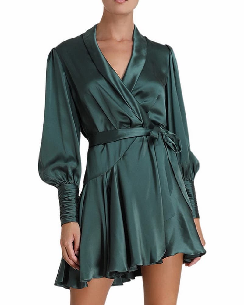 Zimmermann - Silk Wrap Dress - Image 1