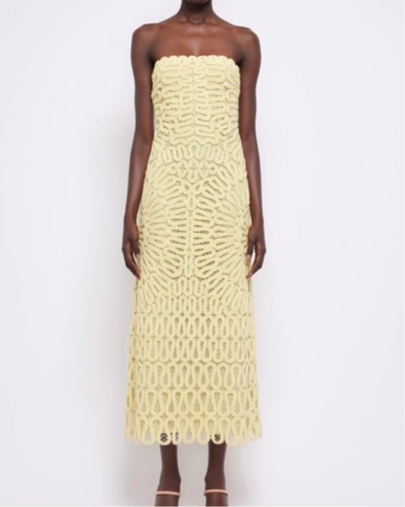 Simkhai Yellow Dress - Image 1
