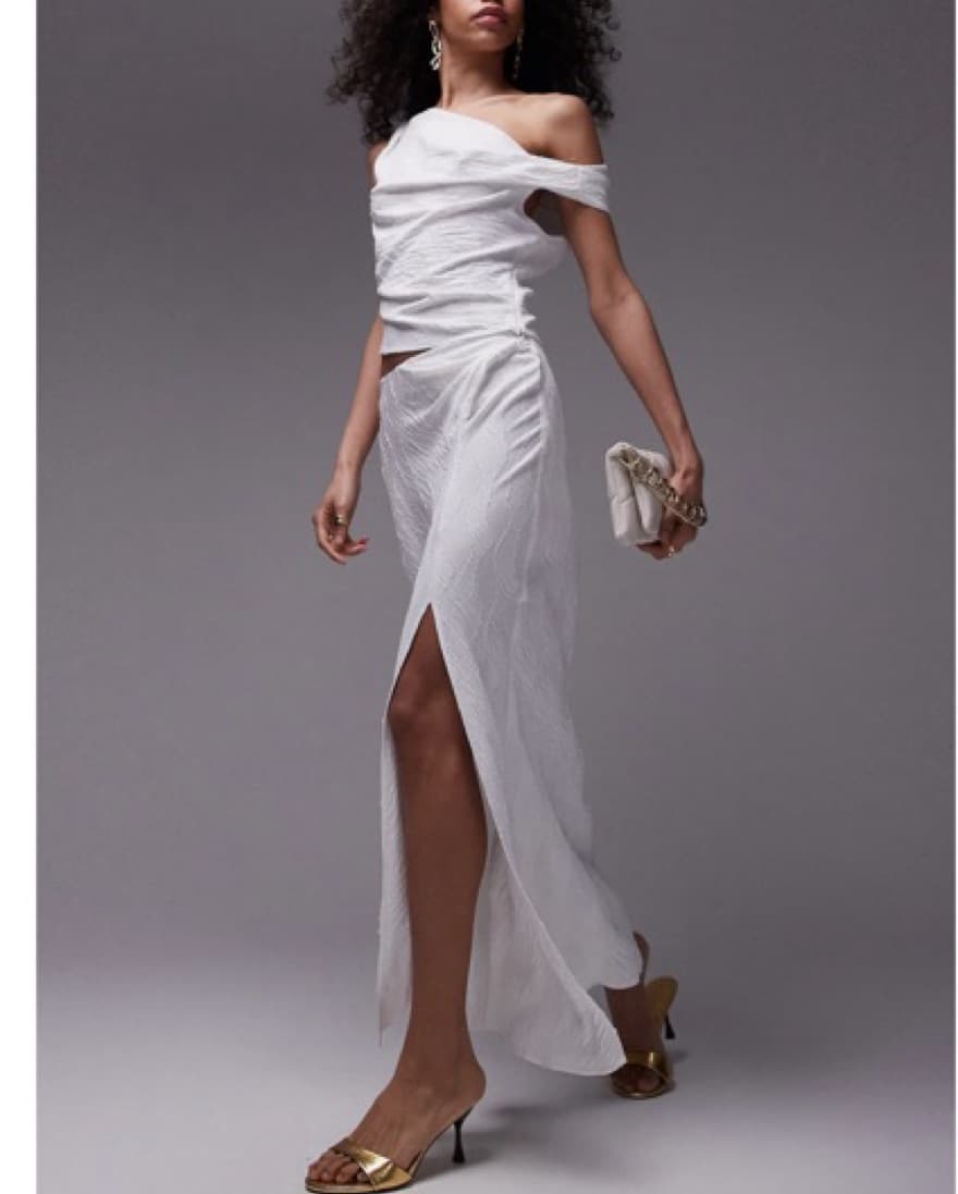 Topshop Twist Maxi Skirt And Top - Image 4