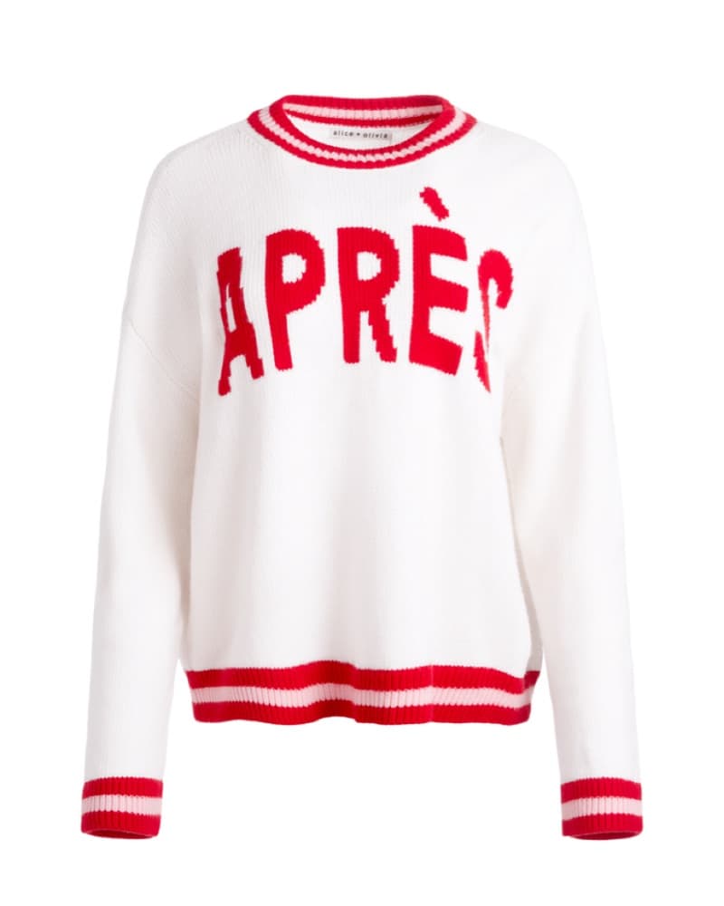 alice + olivia apres ski sweater - Image 3