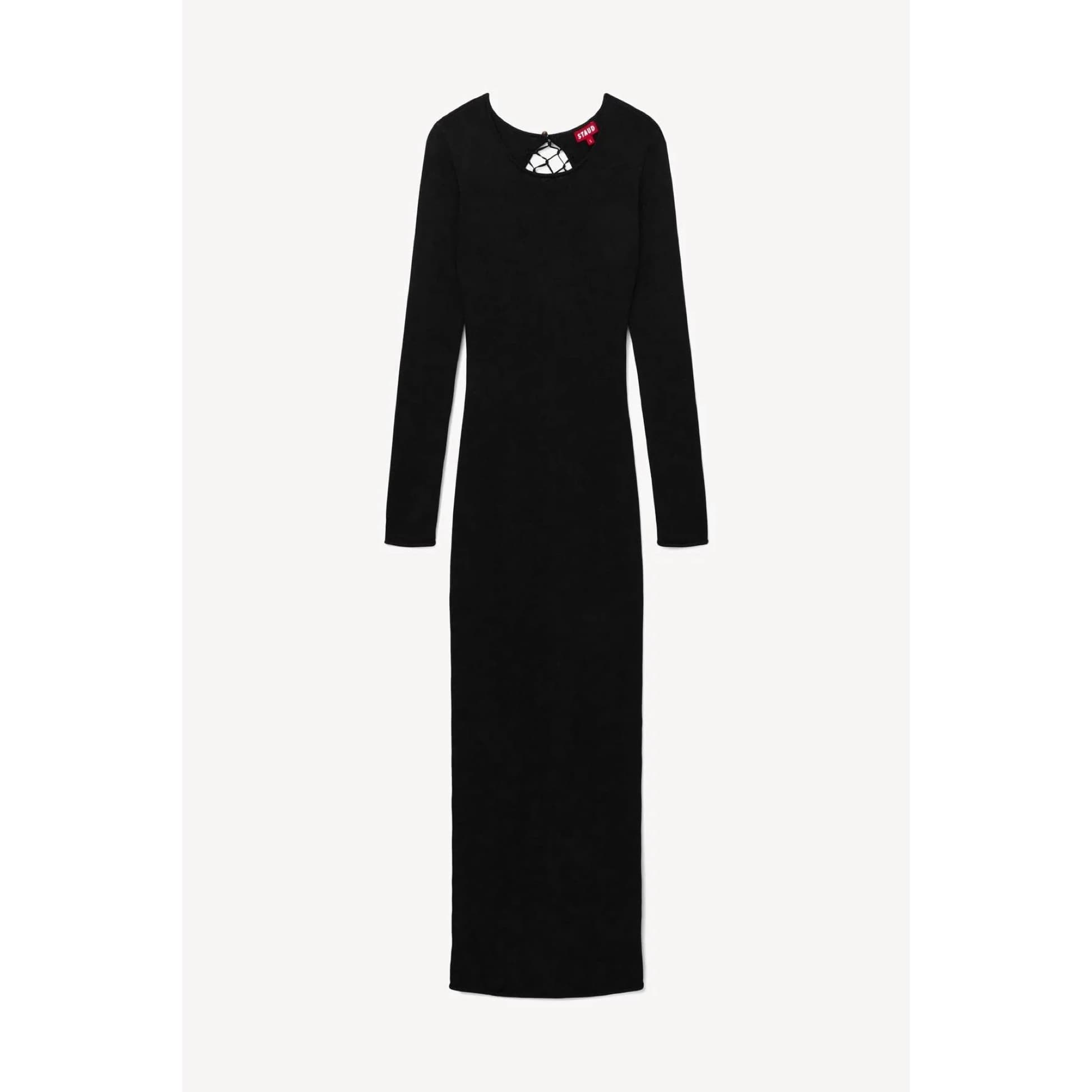 Staud Black Suzel Dress M - Image 4