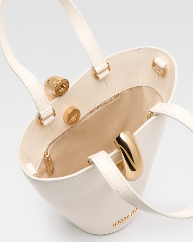 JACQUEMUS The Small Bambola in Ivory  - Image 5
