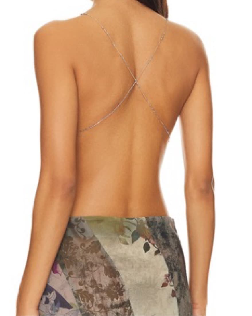 Chic Cowl Neck Top  with Open Back - Image 3