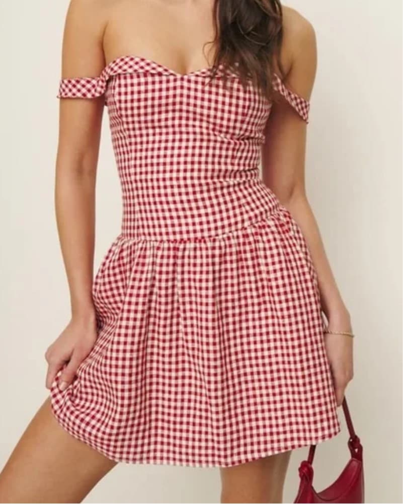 Sora Linen Gingham - Image 1