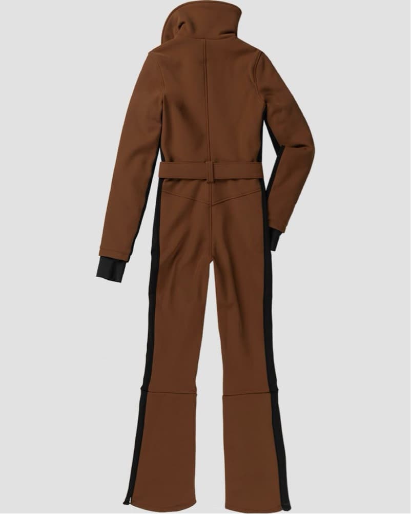 Cordova Ski Suit in Chocolate Brown - Image 2