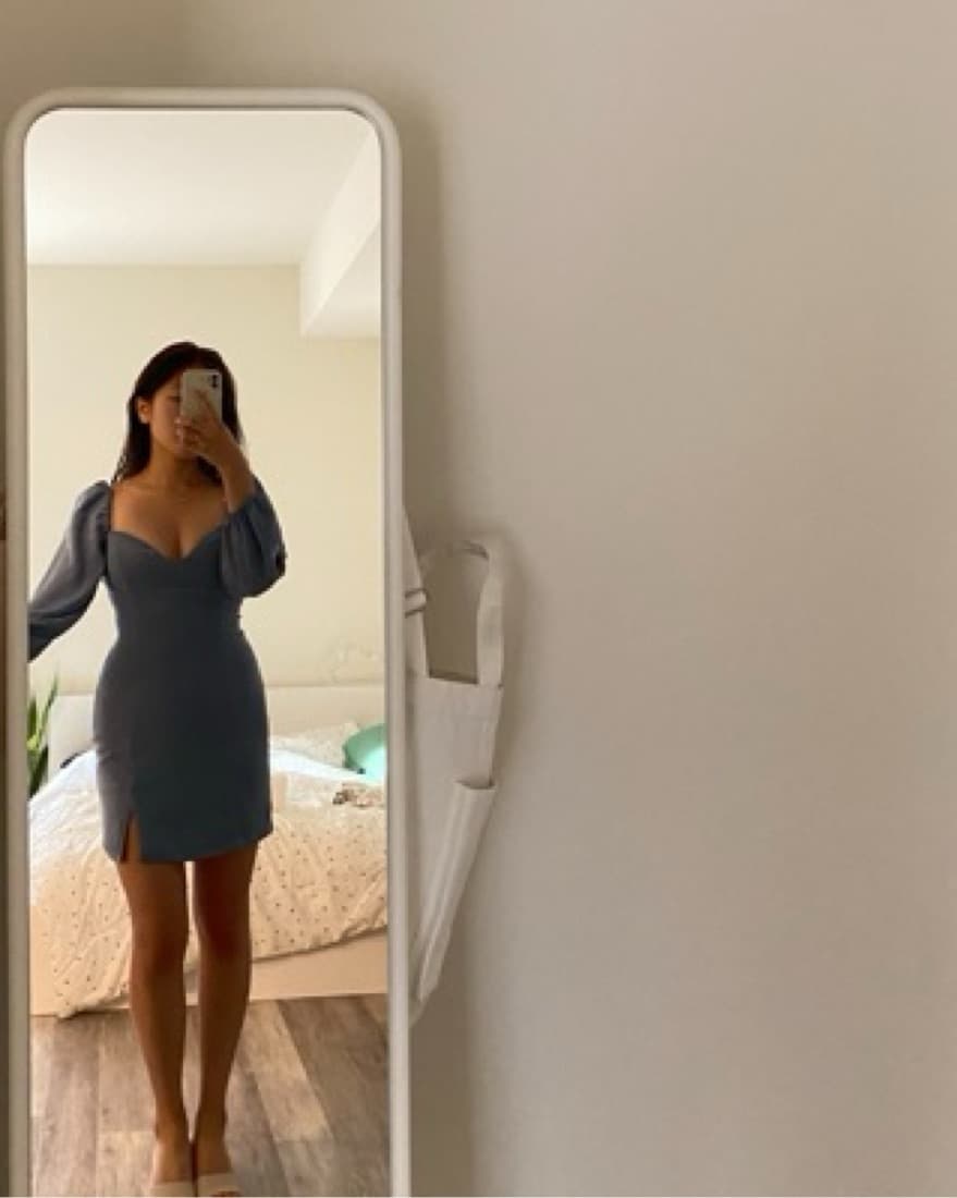 Aritiza Blue Dress - Image 2
